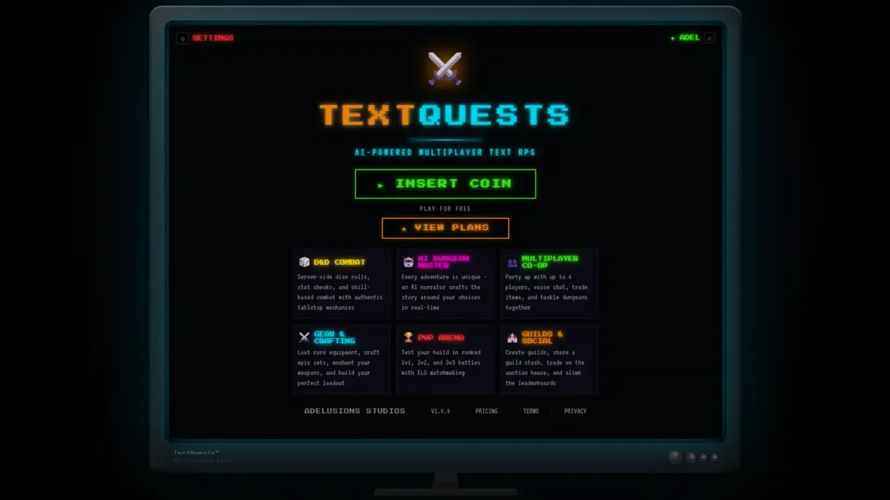 Capture 1 de TextQuests