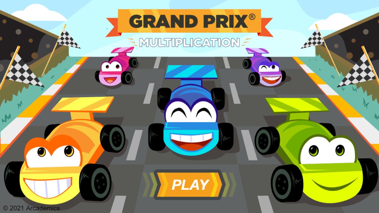 Grand Prix Multiplication Screenshot 1