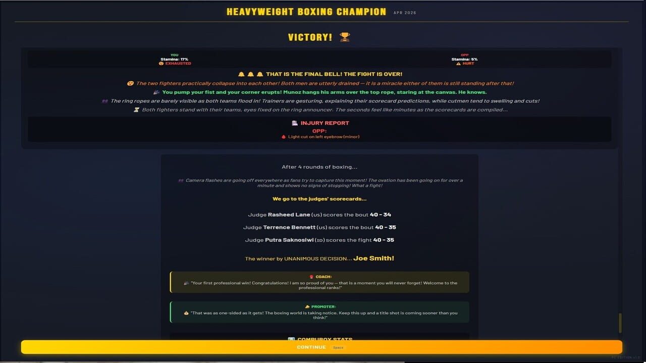 Sim: Heavyweight Boxing Champion Image