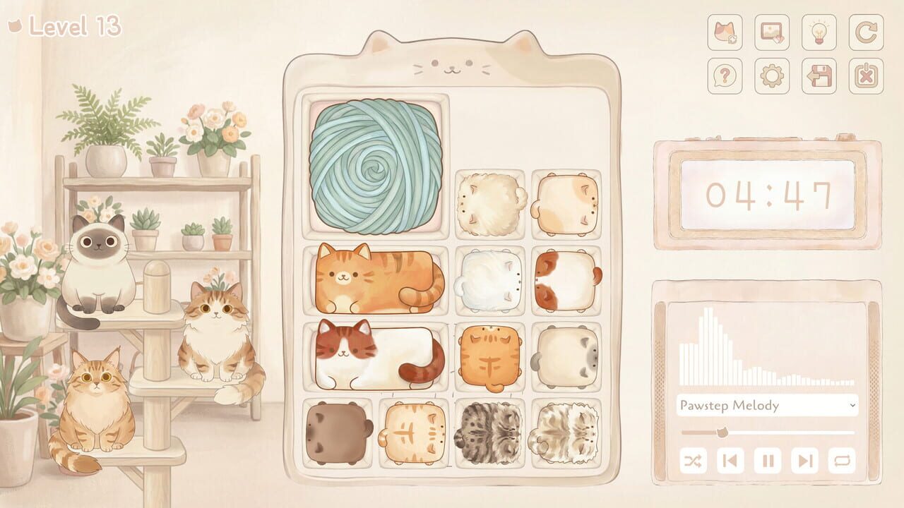 Cat Block: Sliding Puzzle media