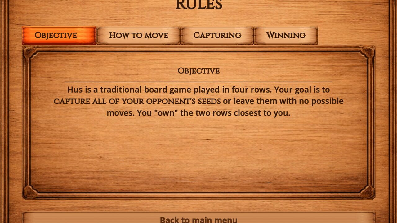 Hus: The 4-Row Mancala Image