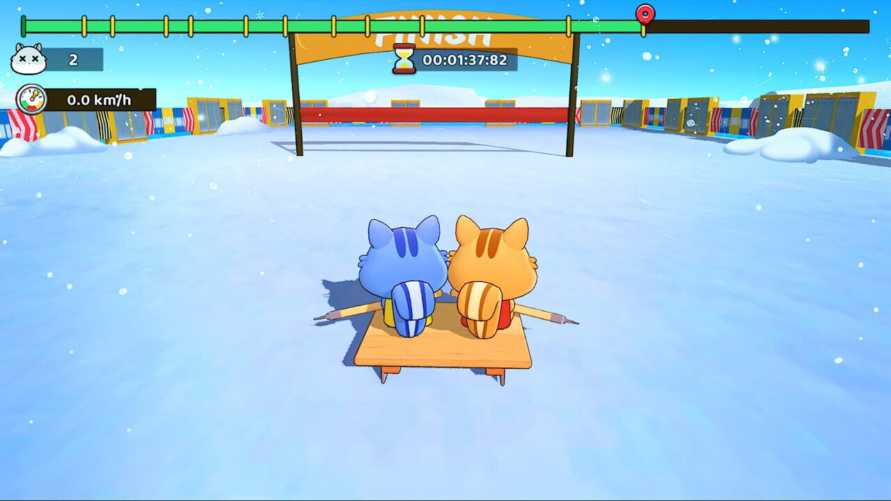 Skidddddd: Tori's Frozen Racing screenshot 4