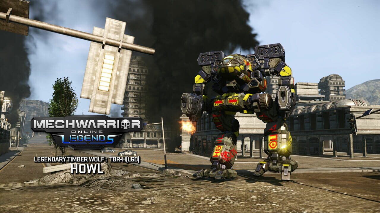 MechWarrior Online: Howl Legendary Mech Pack Image