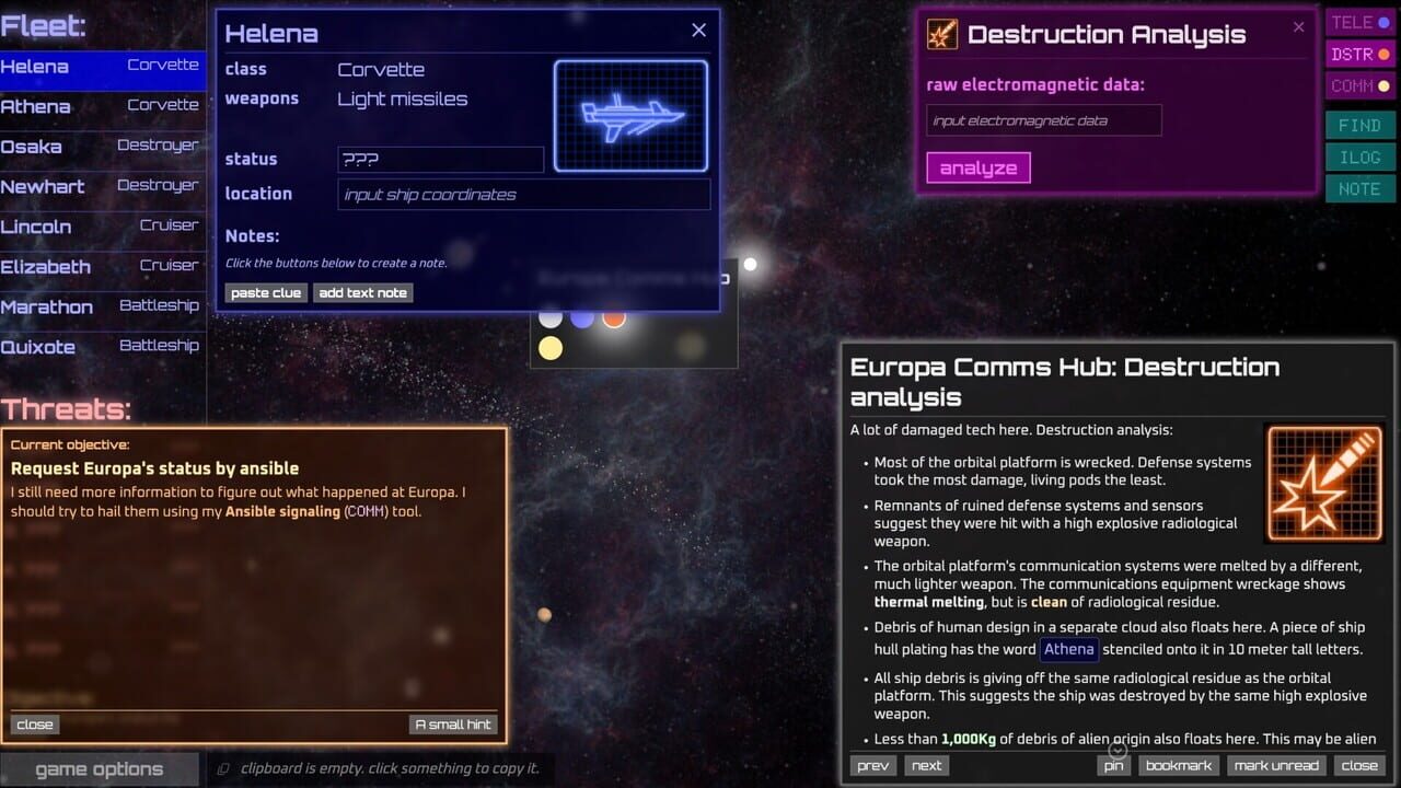 Intelligence screenshot 5
