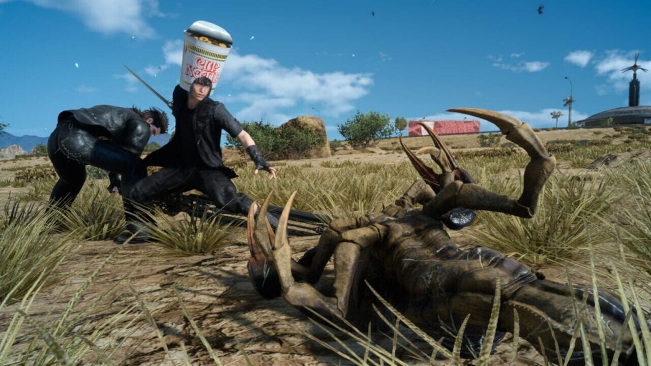 Final Fantasy XV: Noodle Helmet — Screenshot 2