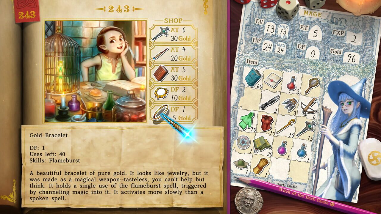 Veritas Tales: Witch of the Dark Castle screenshot 1