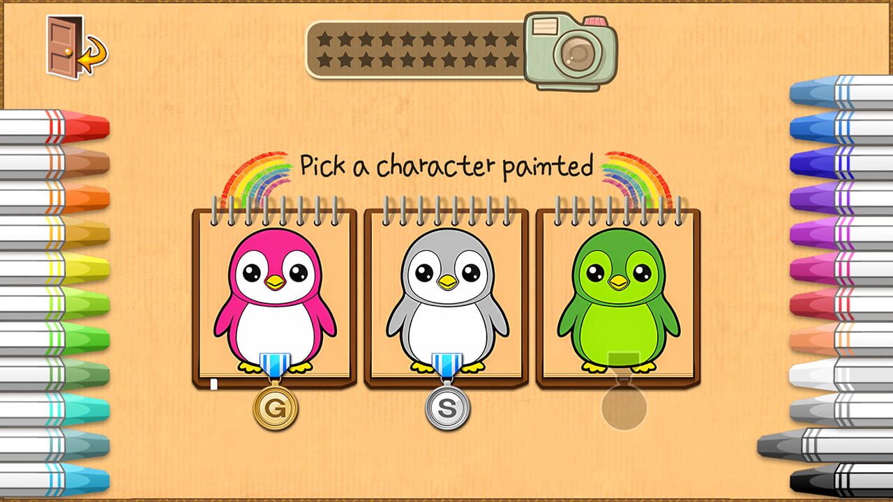 Crayon Sea Friends Image