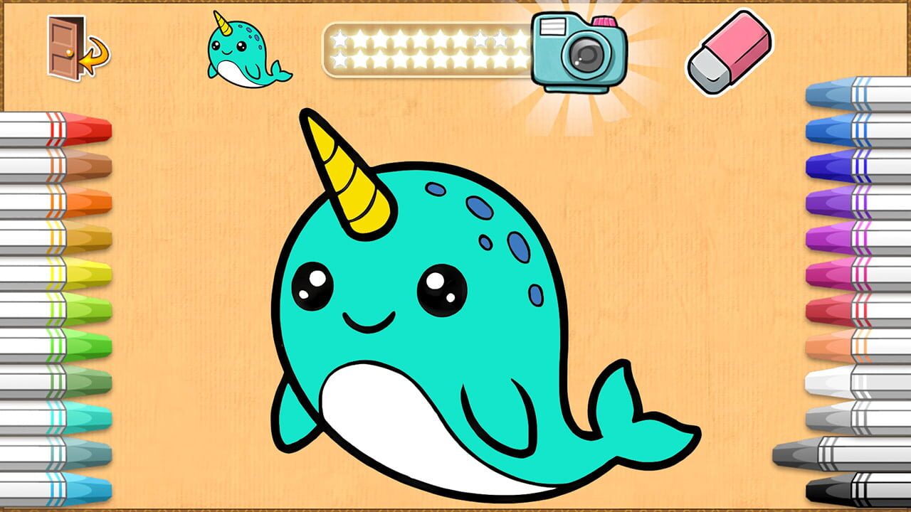 Crayon Sea Friends Image