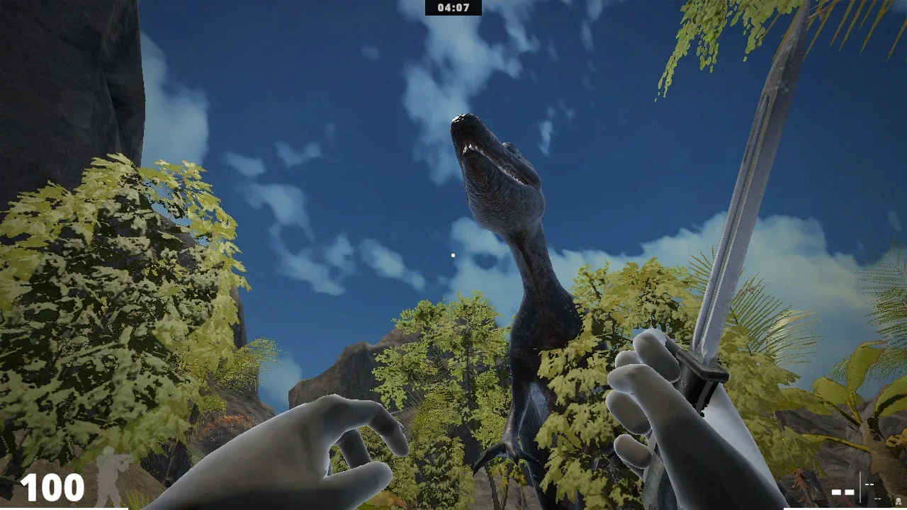 Capture 1 de FPS Dinosaurs