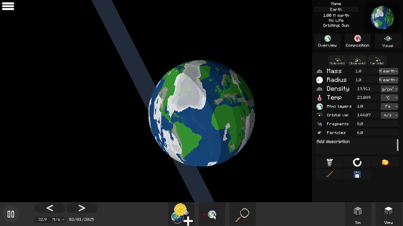 Solar Sandbox — Screenshot 1