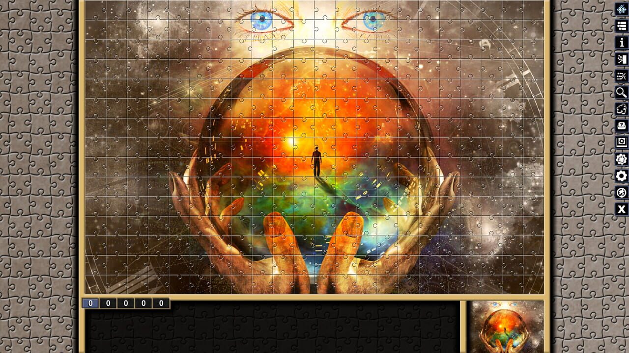 Pixel Puzzles: Illustrations & Anime - Jigsaw Pack: Occult Image