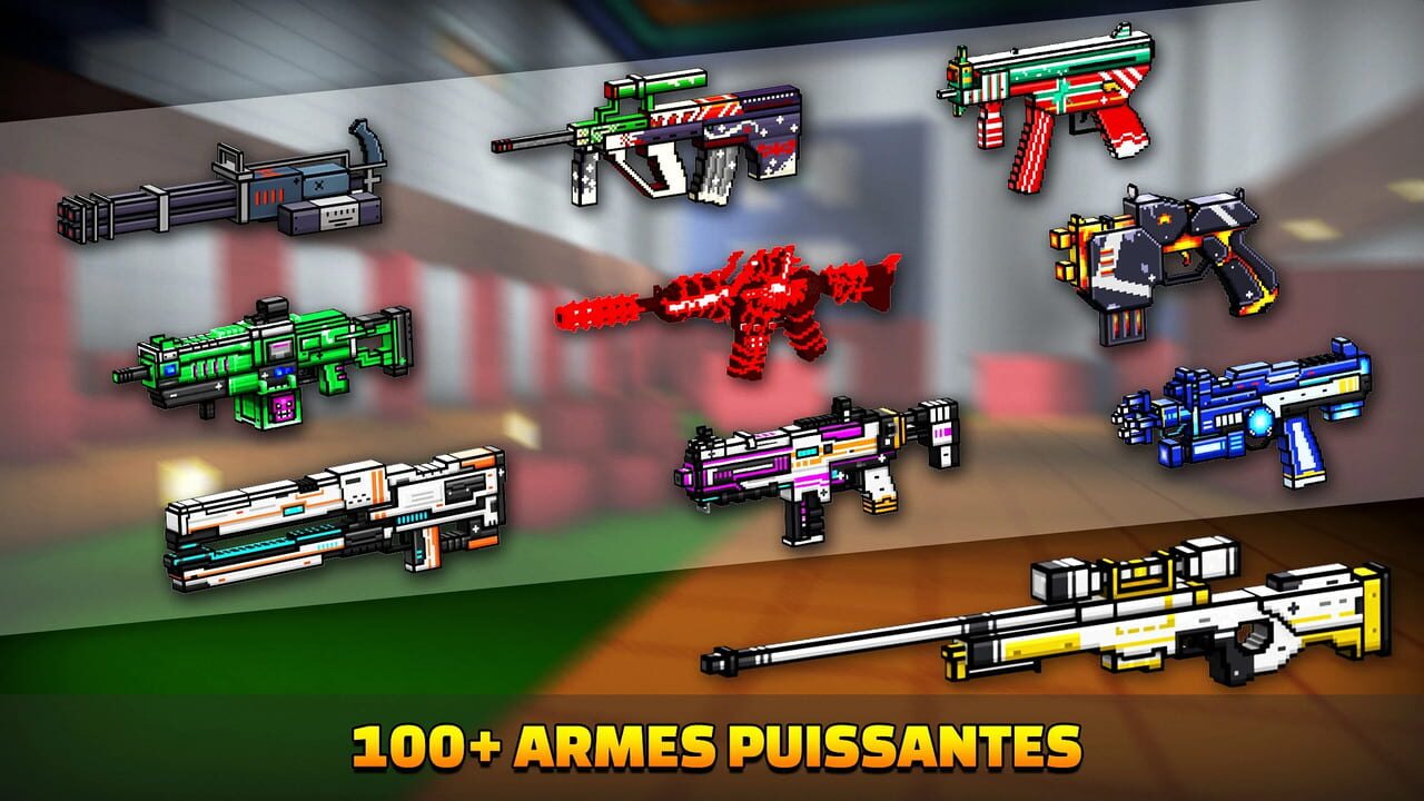 Cops N Robbers: Pixel Craft Gun — Screenshot 5