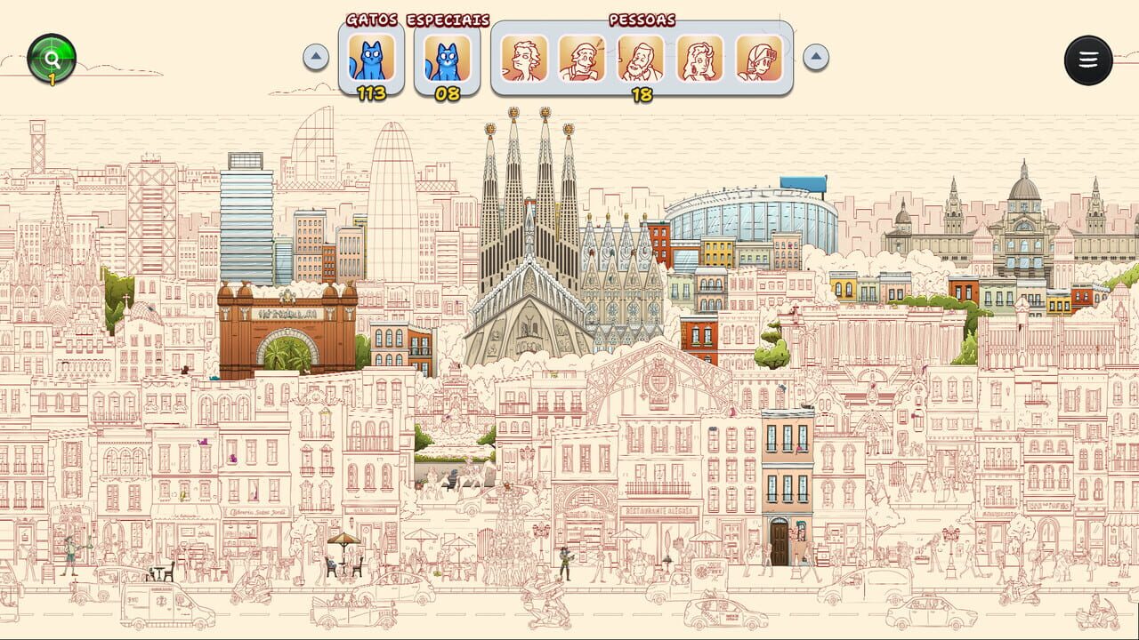 Hidden Cats in Barcelona Image