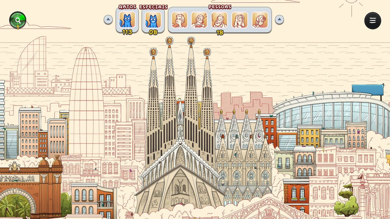 Hidden Cats in Barcelona Image