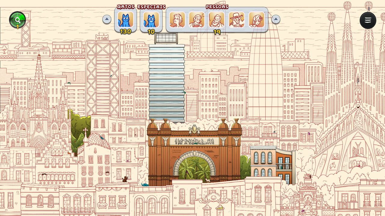 Hidden Cats in Barcelona Image