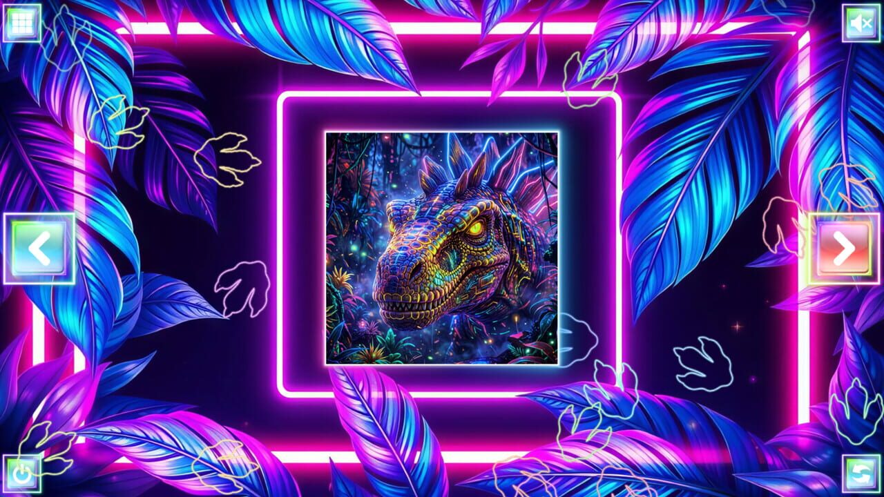 Neon Fantasy: Dinosaurs screenshot 7
