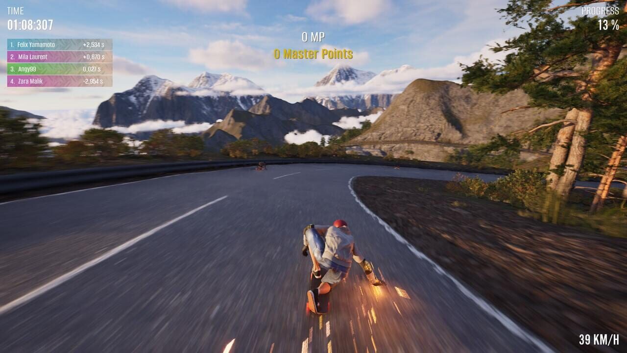 Longboard Skate Downhill Simulator — Screenshot 1