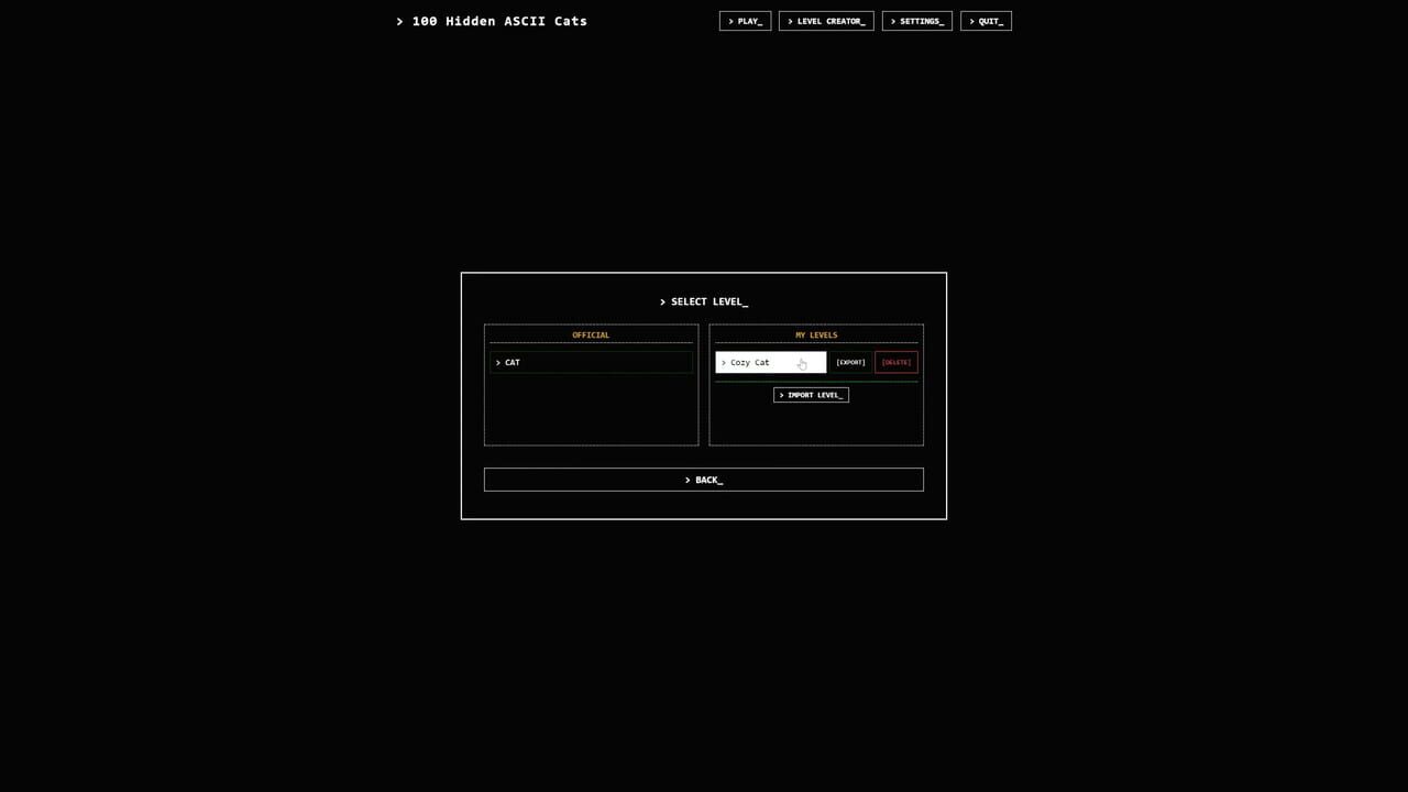 100 Hidden ASCII Cats Image