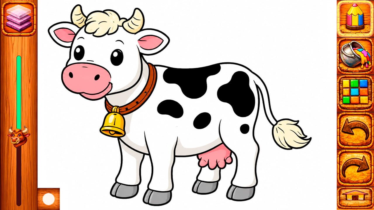 Animal Farm Coloring Book for Kids & Toddlers Image
