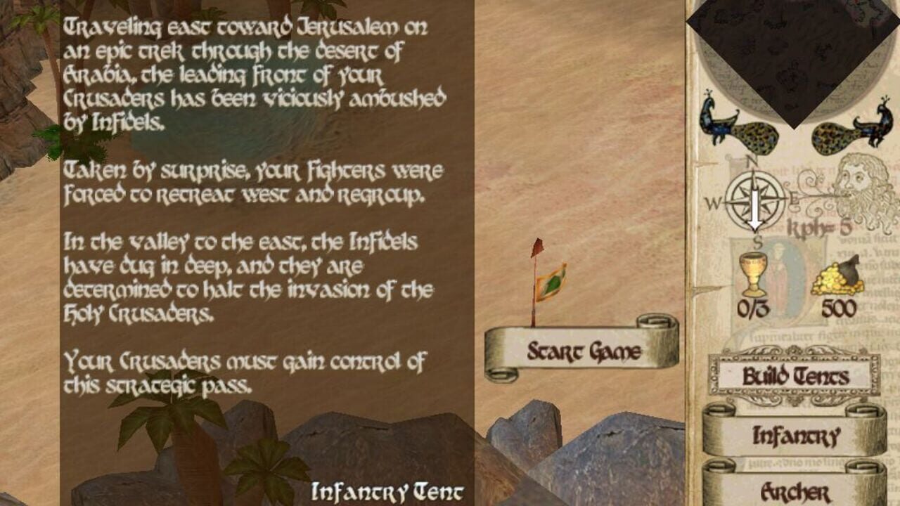 The History Channel: Crusades - Quest for Power Screenshot 1