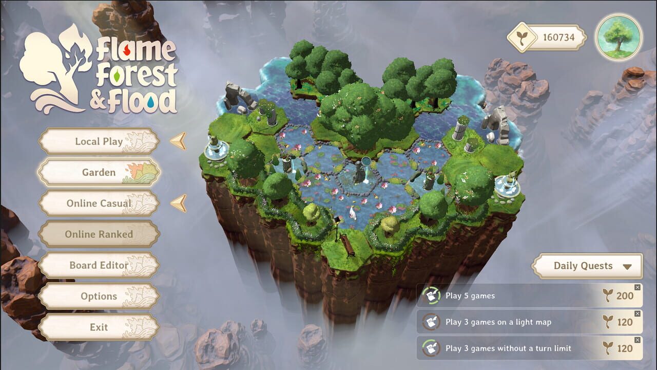 Flame, Forest & Flood — Screenshot 1