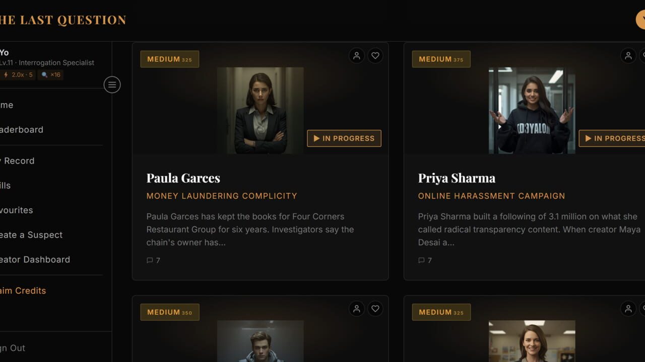 The Last Question Screenshot 1