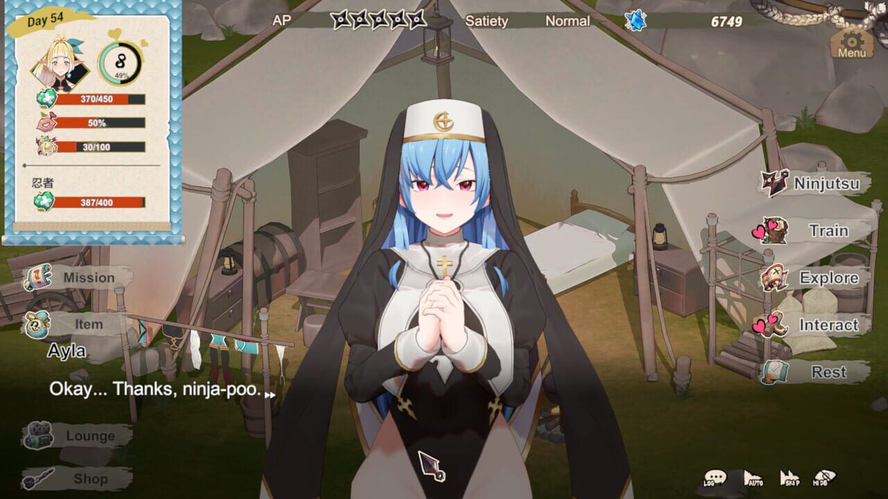 Flee, My Elven Ninja! 3D — Screenshot 1
