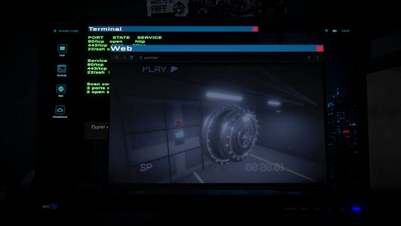 The Last Login — Screenshot 1