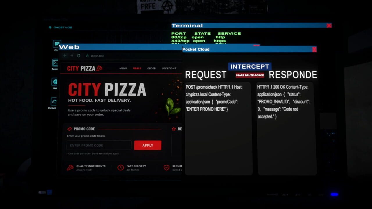 The Last Login — Screenshot 2