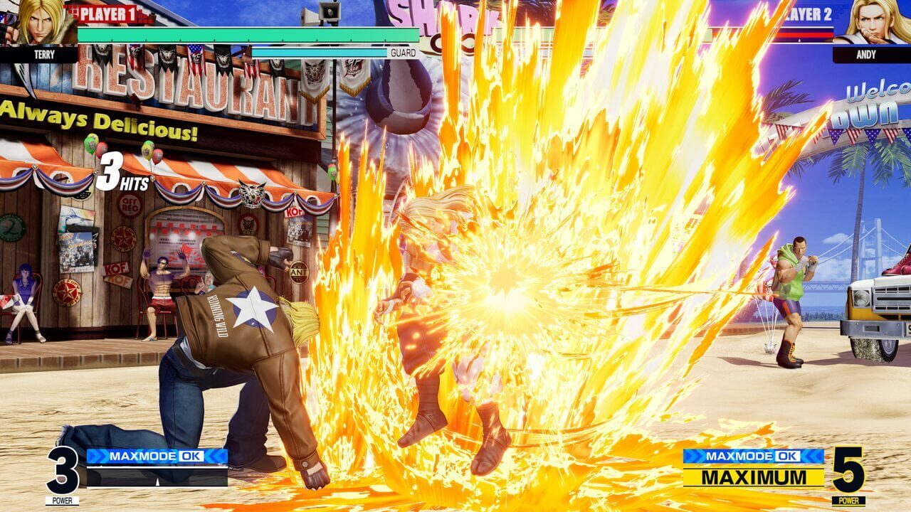 King of Fighters XV: Garou MotW Terry Costume — Screenshot 1