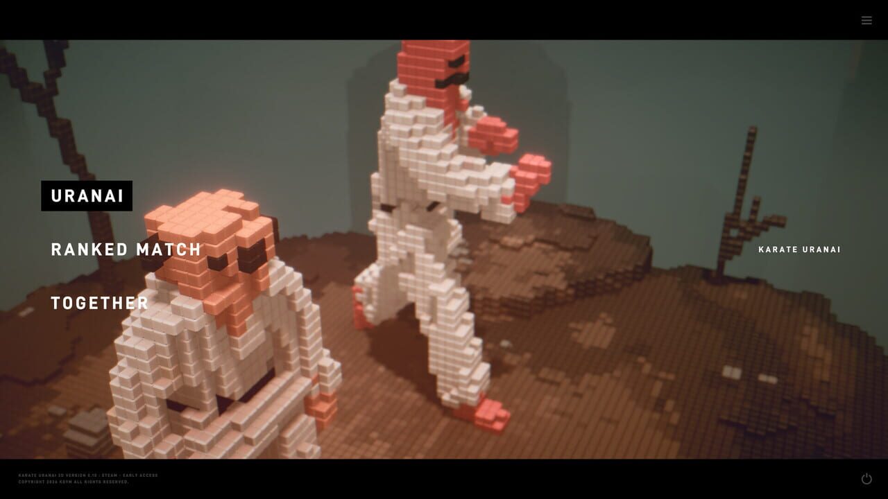 Chu!! Karate Uranai Voxel Screenshot 1