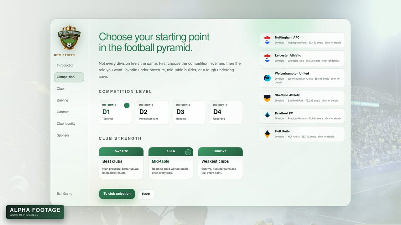 Football Club Builder screenshot 10