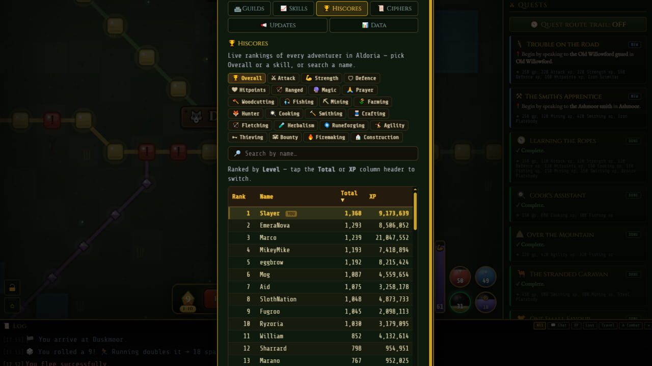 Runeboard — Screenshot 3