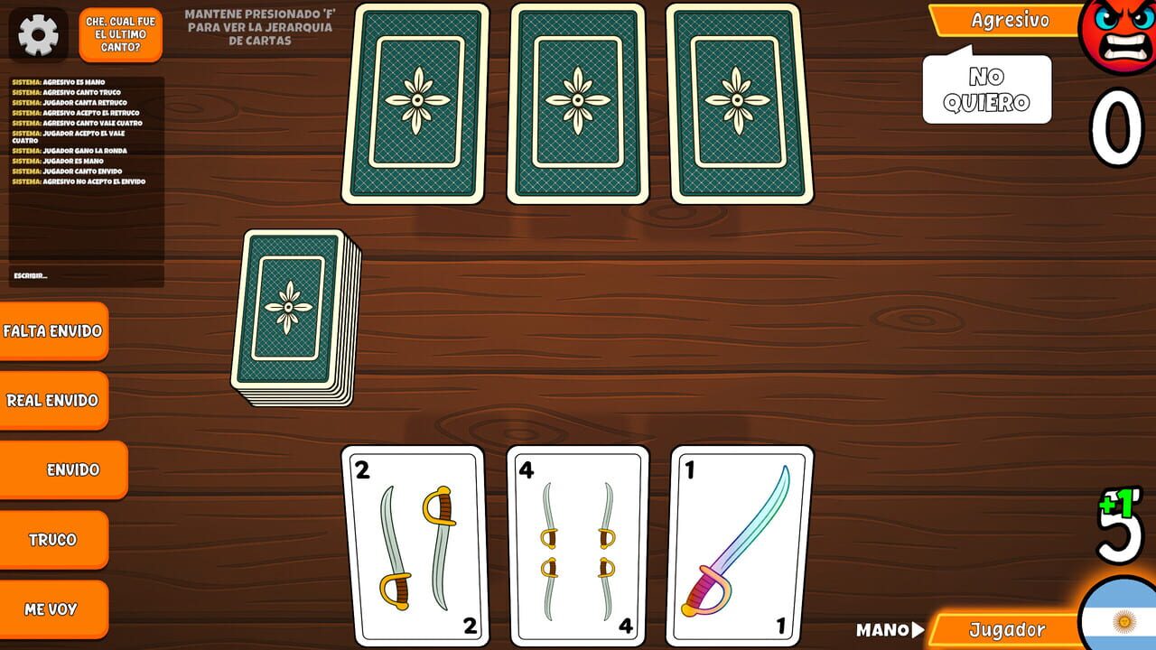 Truco Argentino — Screenshot 1