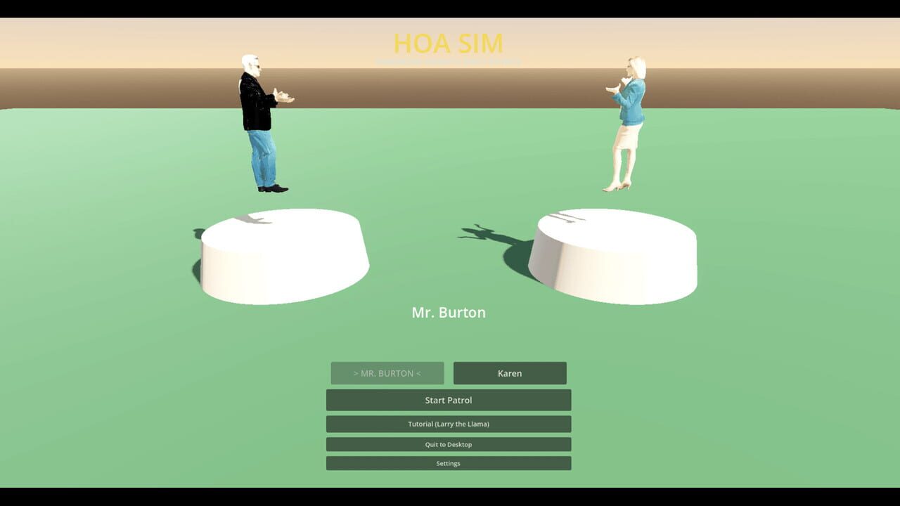 H.O.A Simulator Screenshot 1