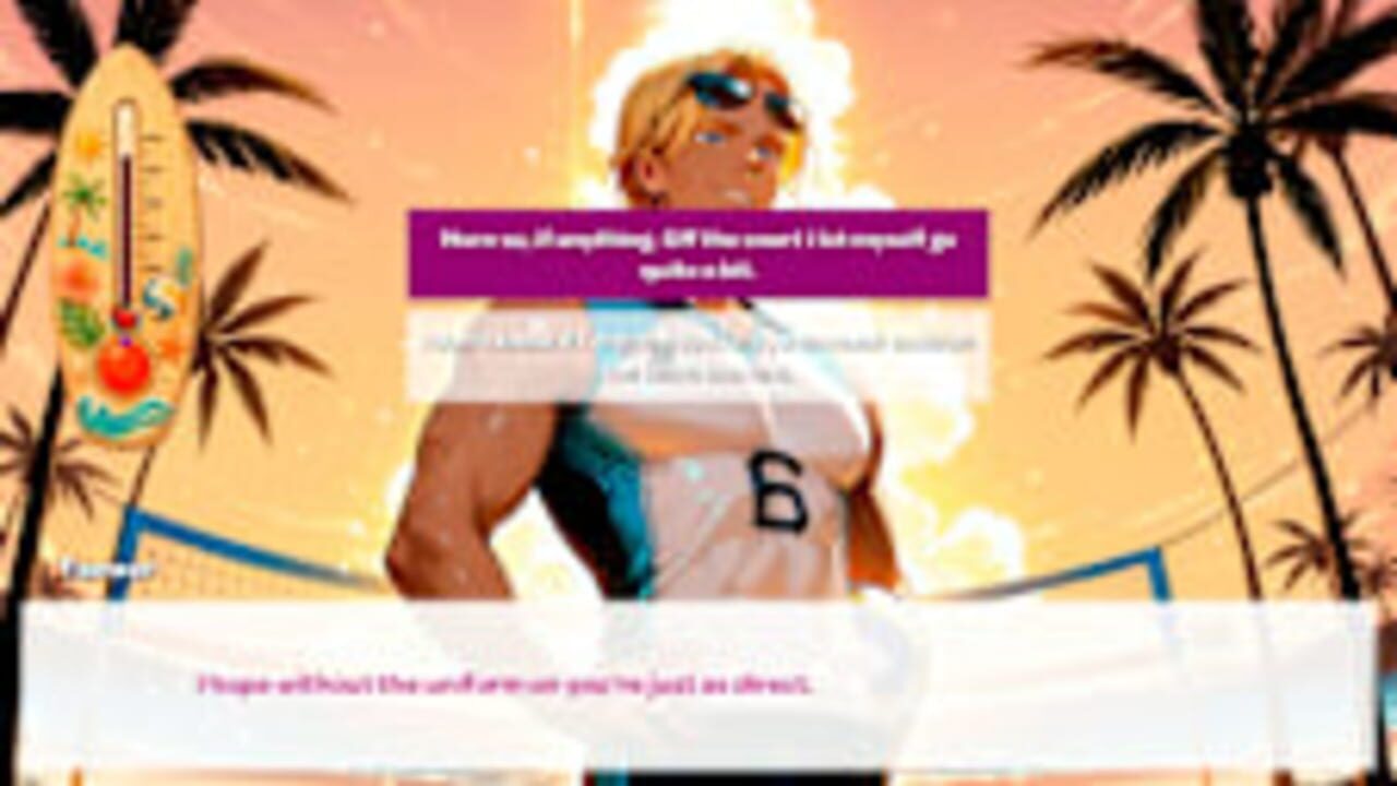 Beach Volleyball Boys: Hot Spike screenshot 1