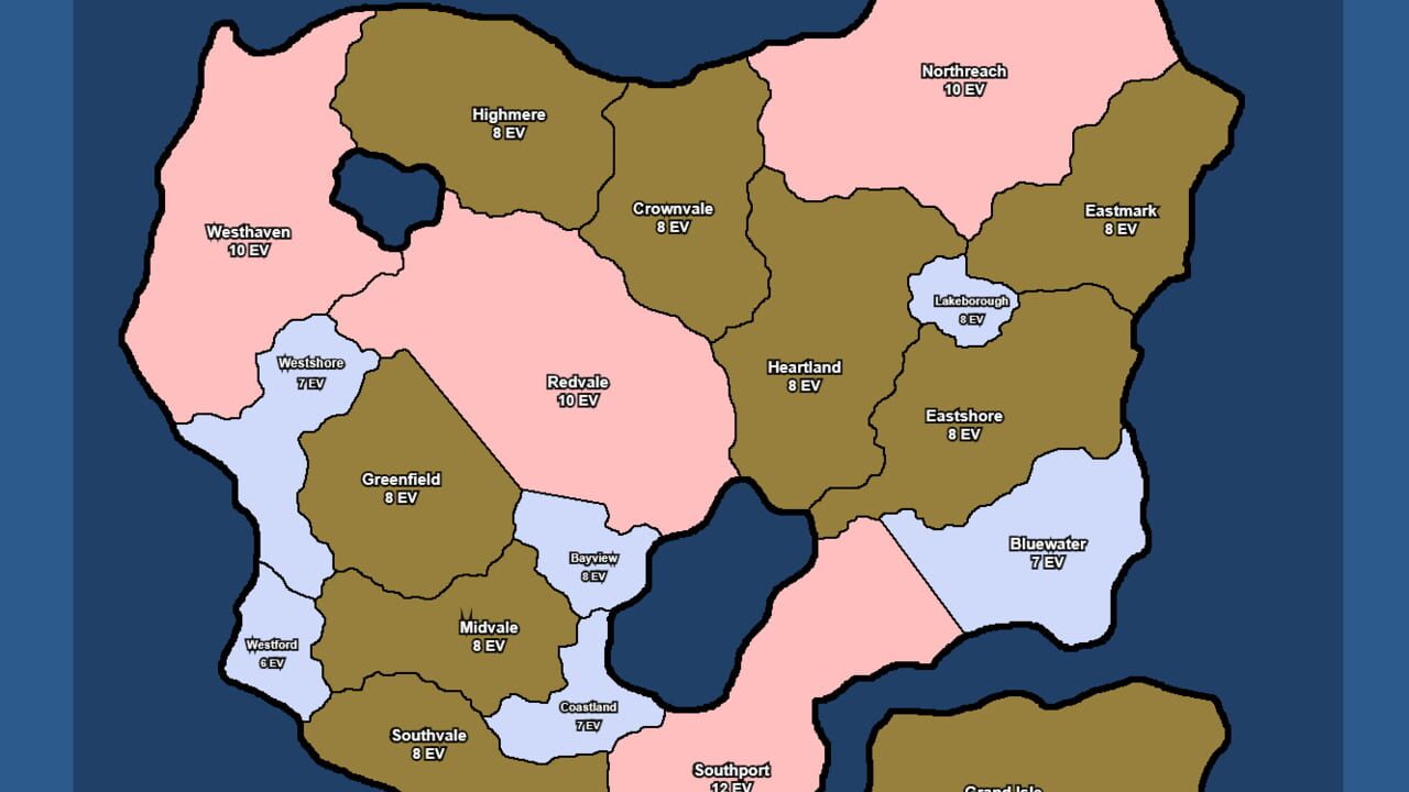 Greatlandia Election Simulator Screenshot 1
