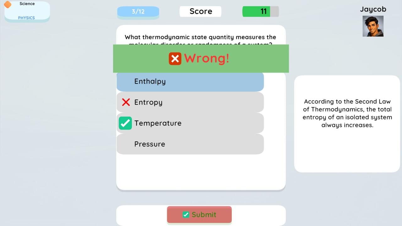 Quiz Challenge Multiplayer — Screenshot 3