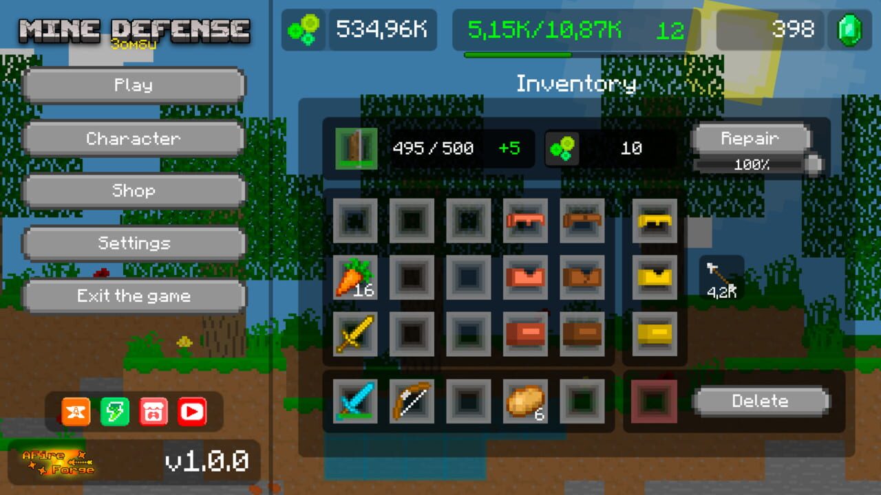 Mine Defense screenshot