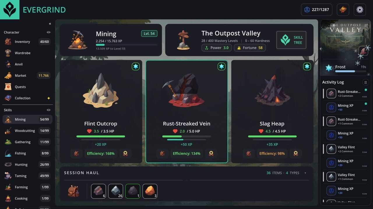 Evergrind — Screenshot 1