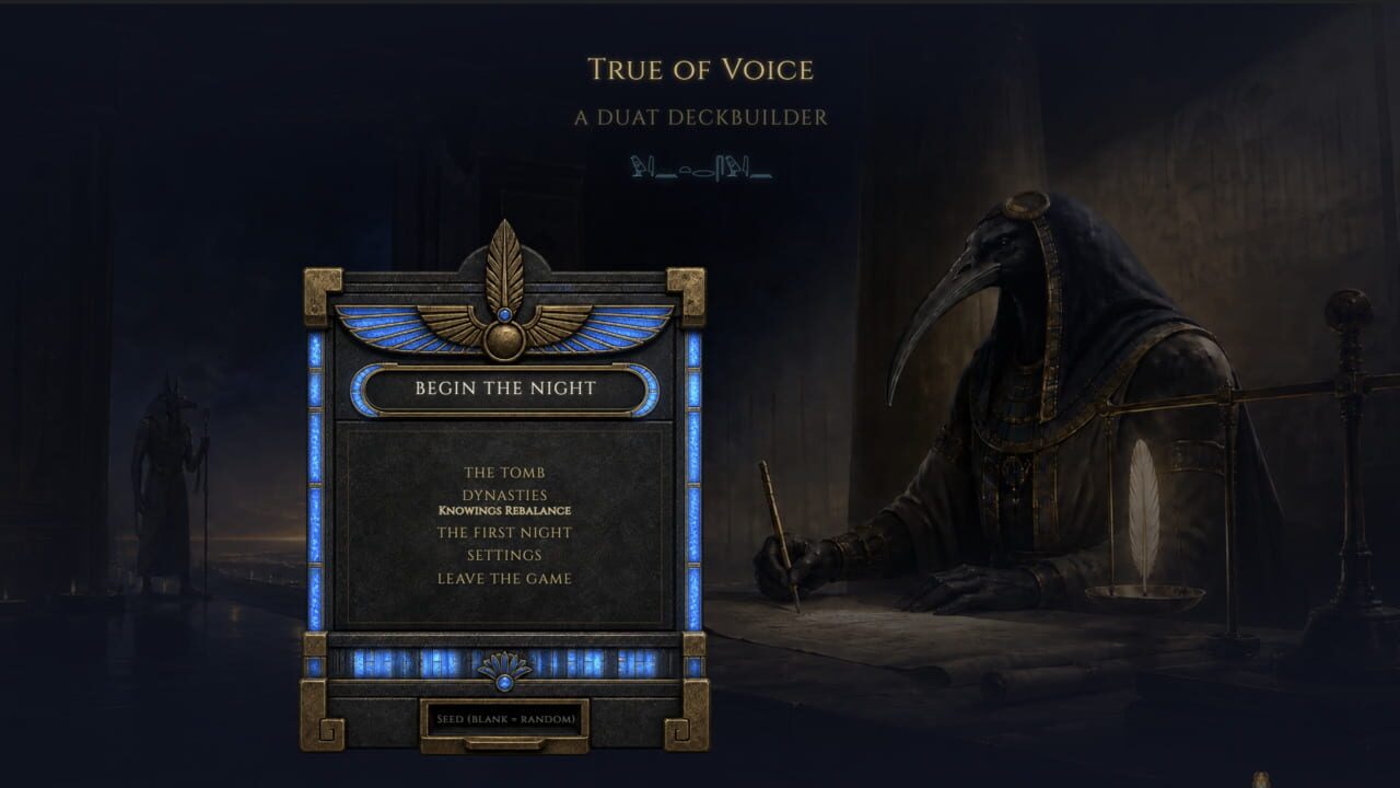 True of Voice: A Duat Deckbuilder Screenshot 1