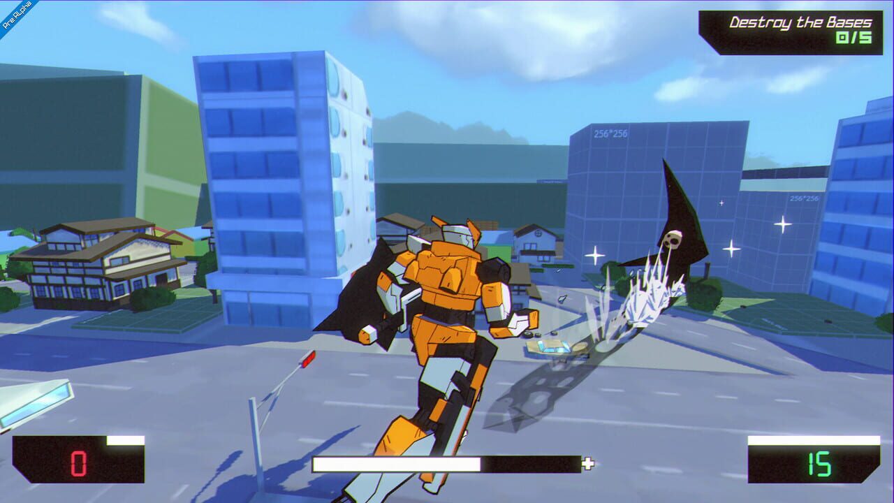 Machina Blue Screenshot 1