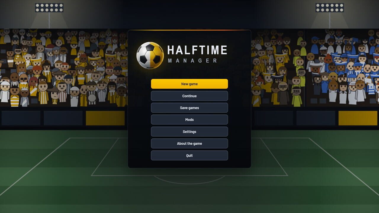 Halftime Manager Screenshot 1