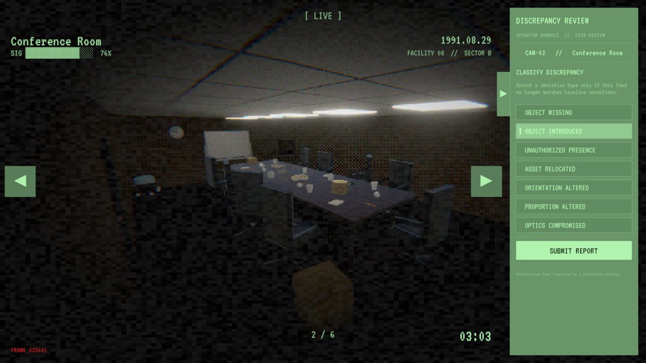 Observation Protocol Screenshot 1