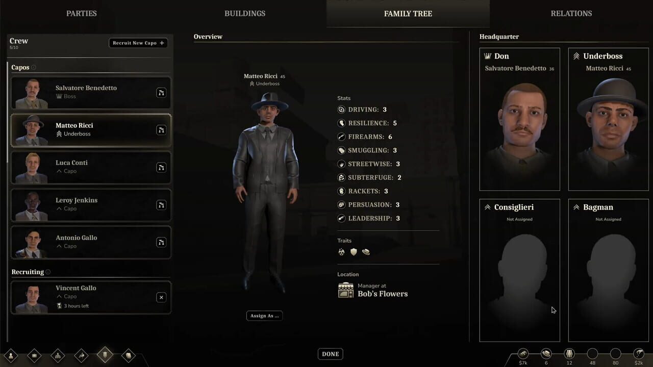 Silent Authority: Blood & Bourbon Screenshot 1
