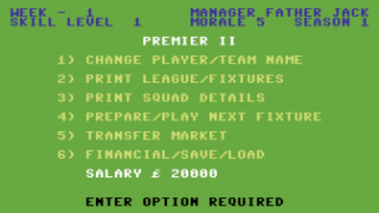 Premier 2: Superleague Screenshot 1