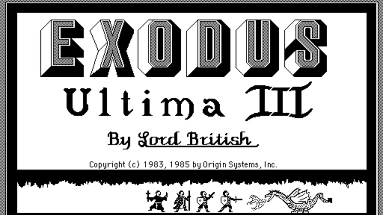 Ultima III: Exodus banner