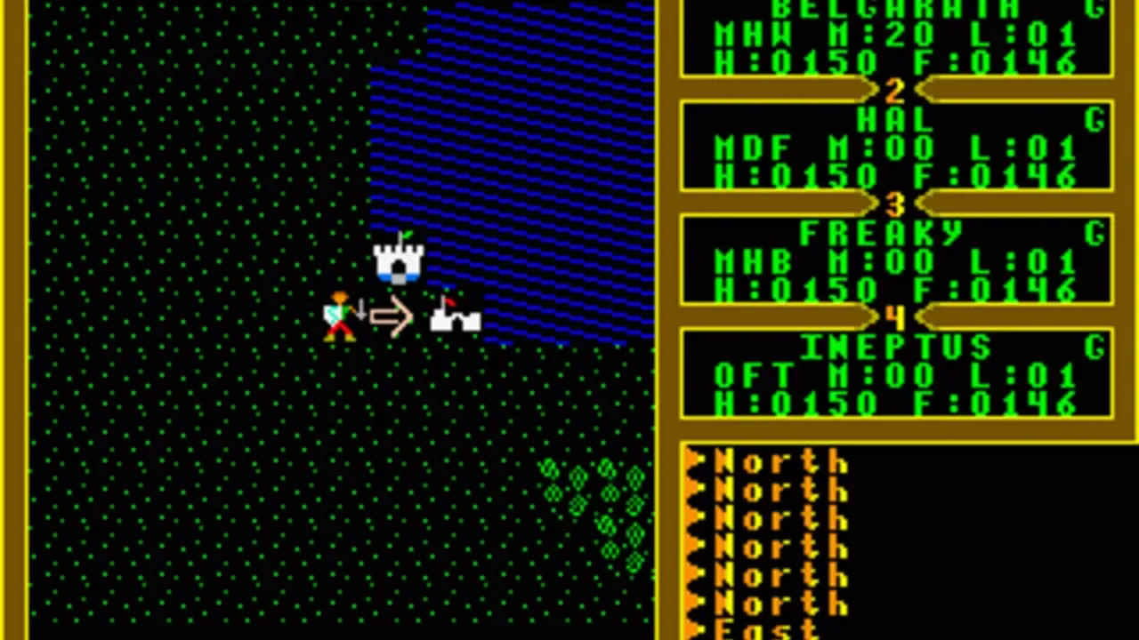 Ultima III: Exodus banner