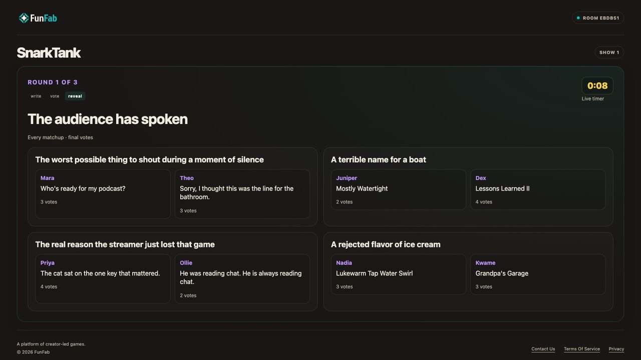 FunFab Screenshot 1
