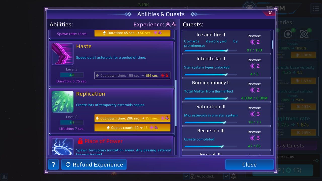 Astromental Incremental Screenshot 1